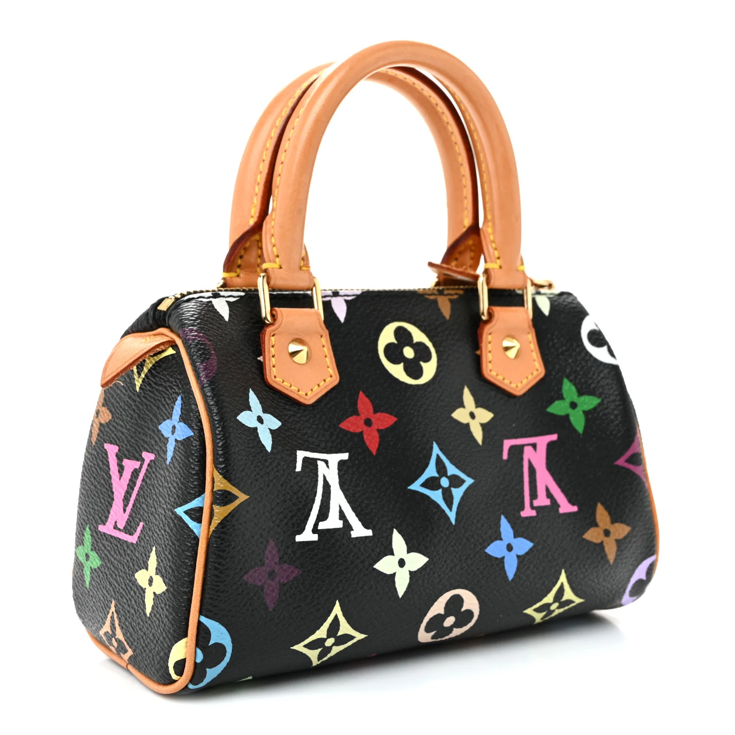 Monogram Multicolor Mini Sac HL Speedy Black - Image 3
