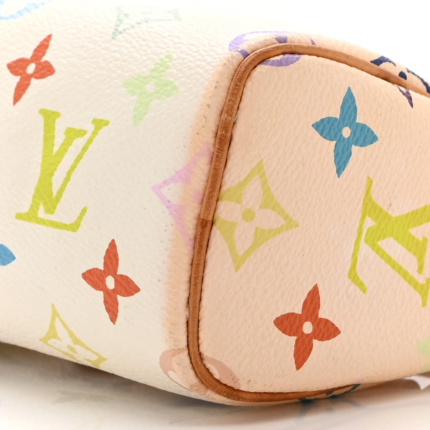 Monogram Multicolor Mini Sac HL Speedy White - Image 10