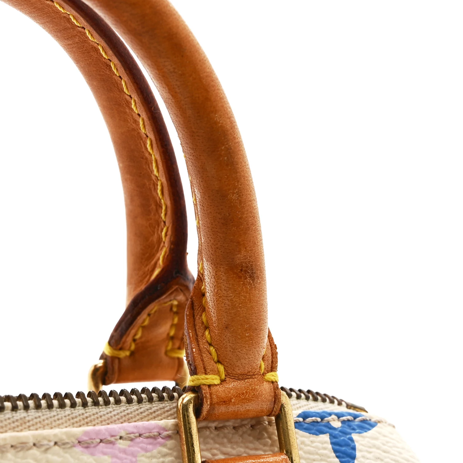 Monogram Multicolor Mini Sac HL Speedy White - Image 12