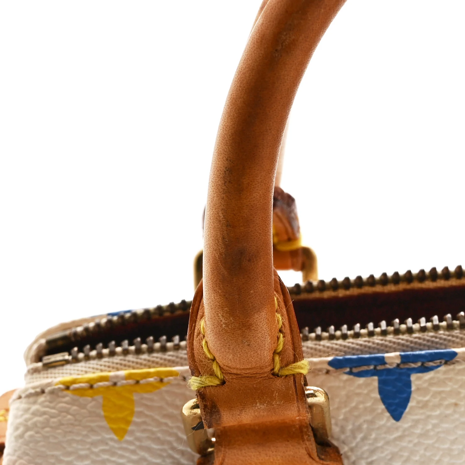 Monogram Multicolor Mini Sac HL Speedy White - Image 13