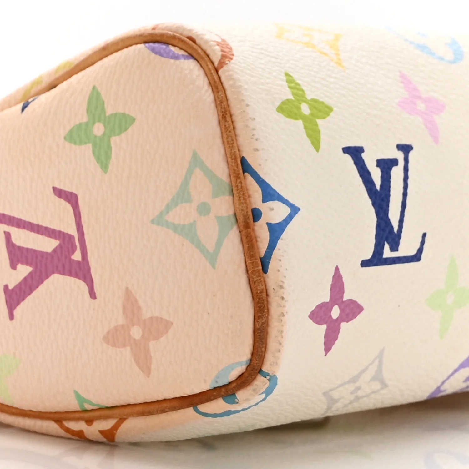 Monogram Multicolor Mini Sac HL Speedy White - Image 9