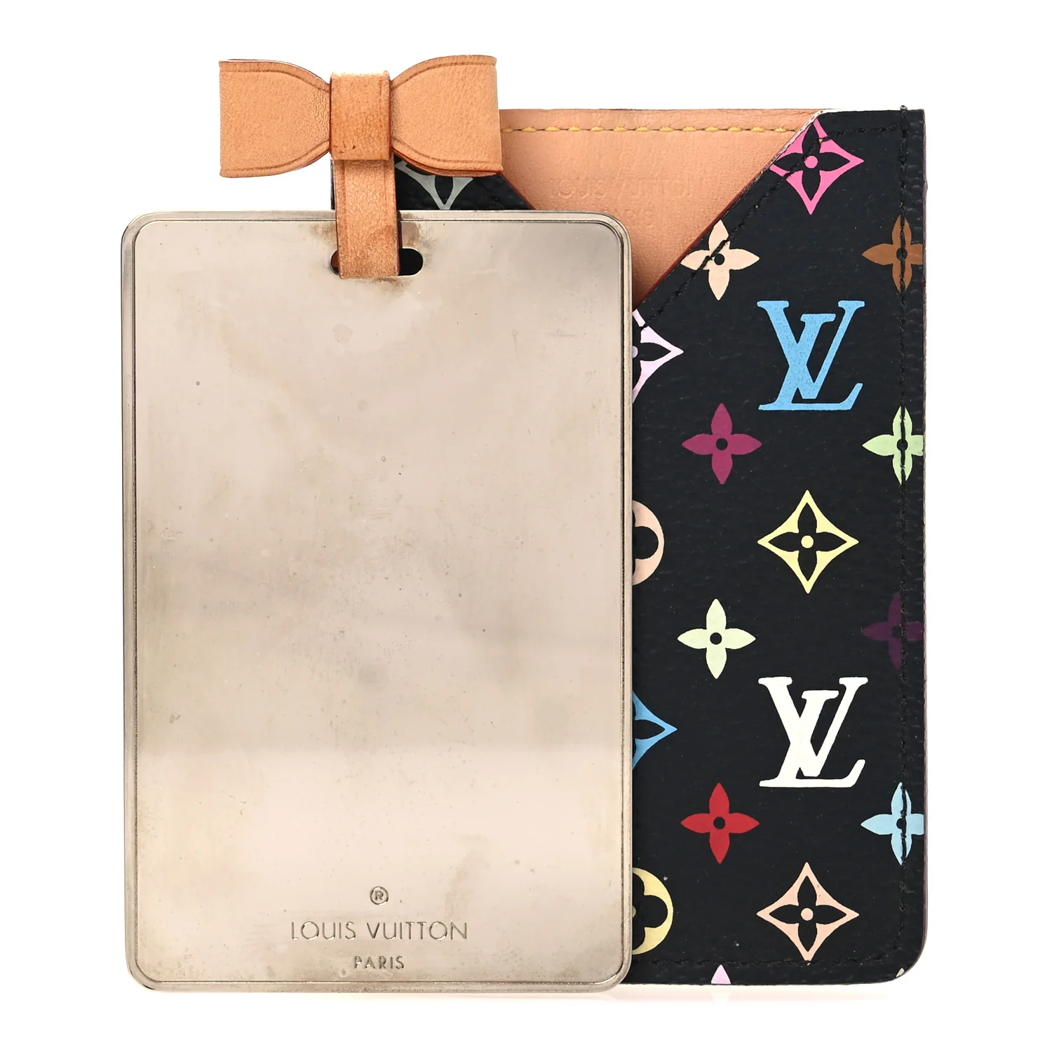 Monogram Multicolor Mirror and Case Pouch Black - Image 3