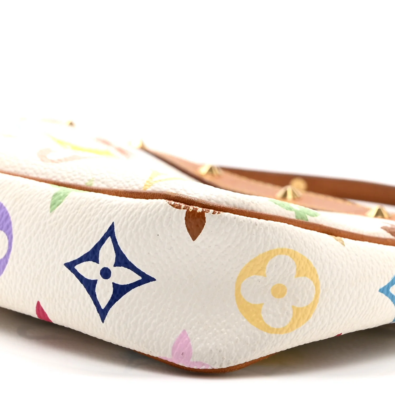 Monogram Multicolor Pochette Accessories White - Image 10