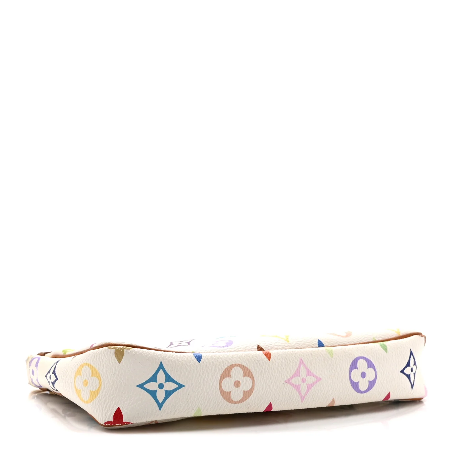 Monogram Multicolor Pochette Accessories White - Image 4