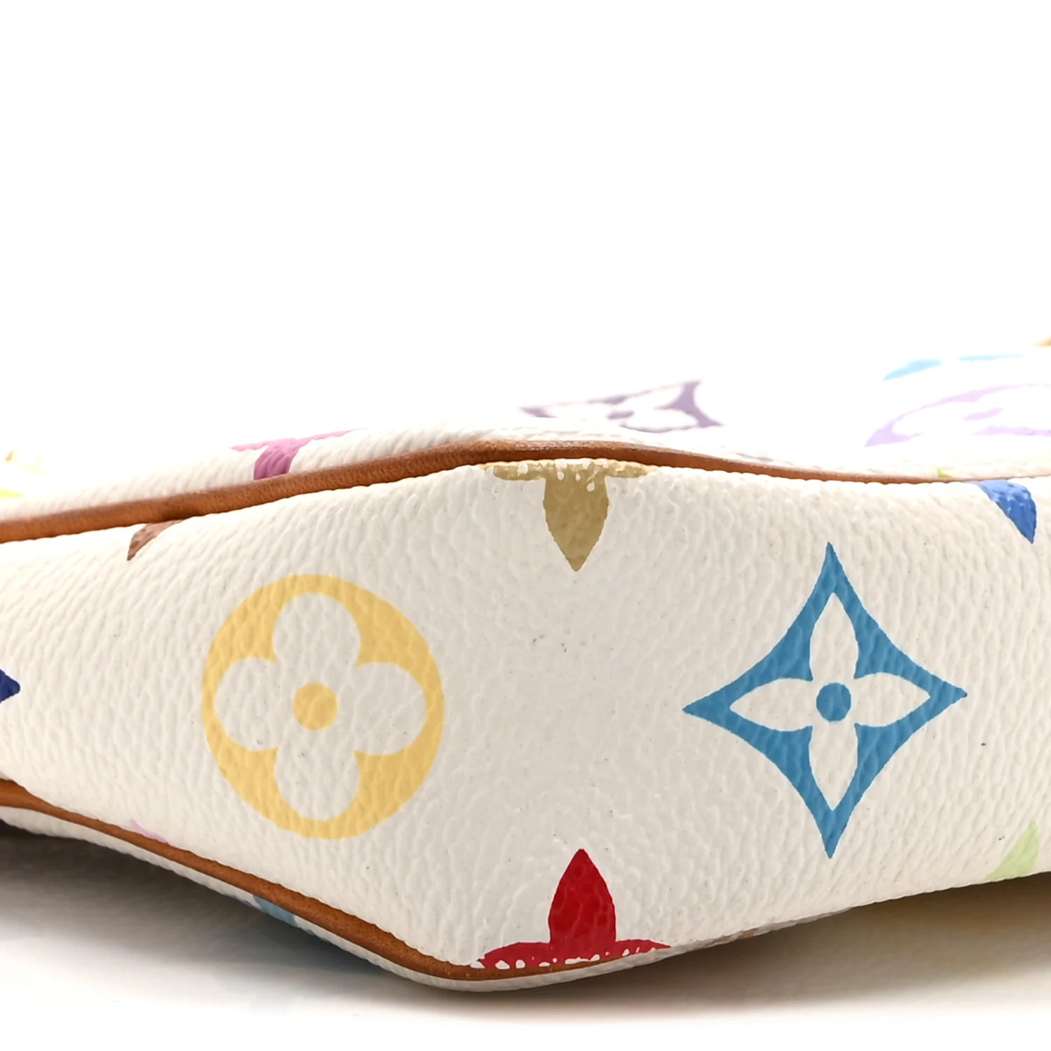 Monogram Multicolor Pochette Accessories White - Image 9