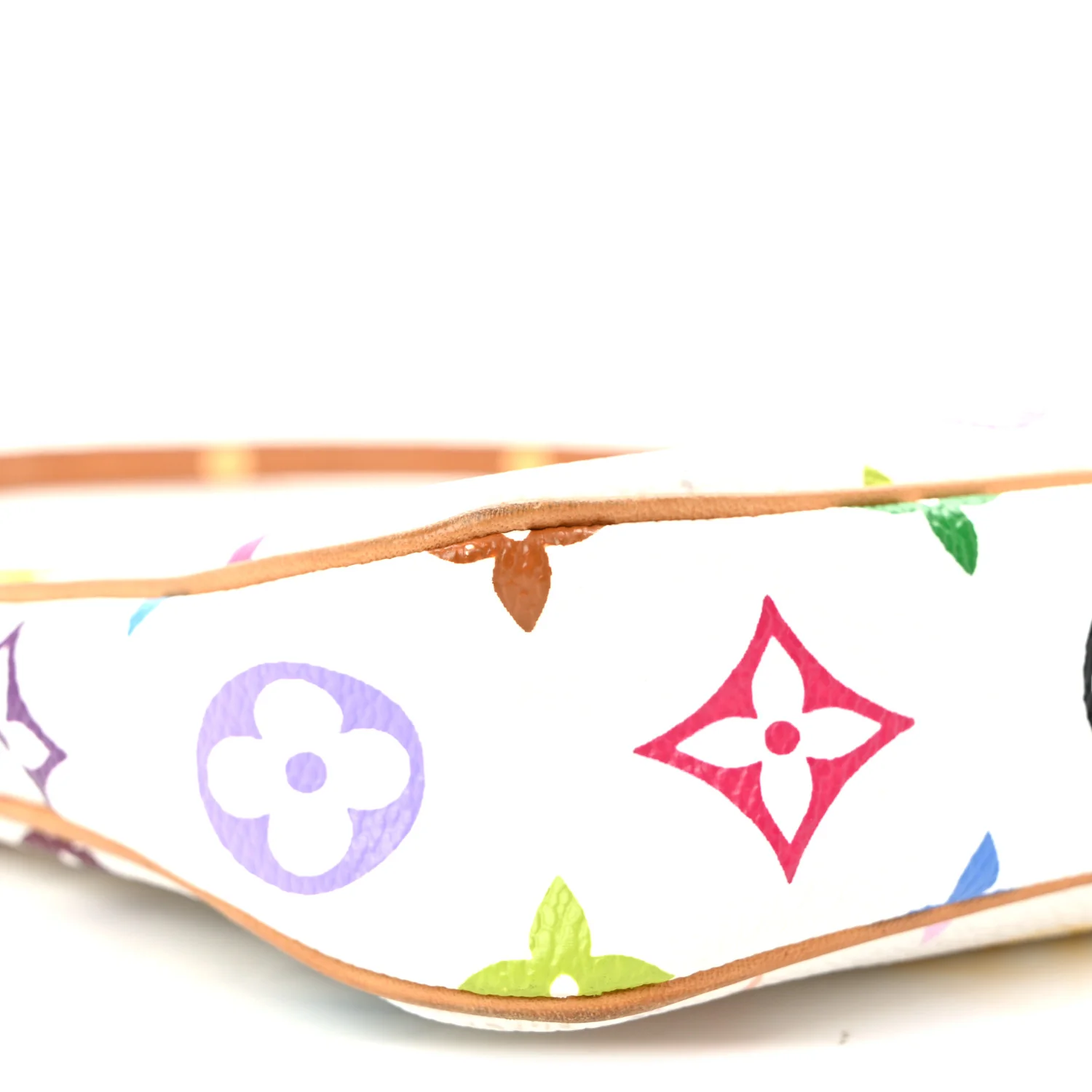 Monogram Multicolor Pochette Accessories White - Image 9