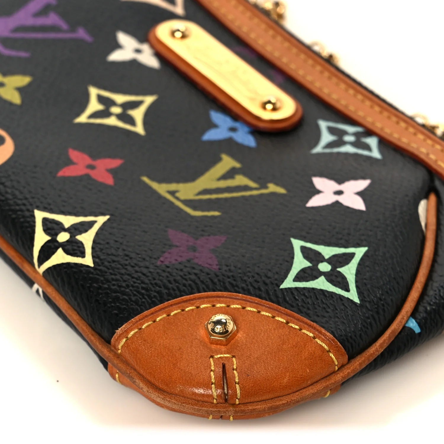 Monogram Multicolor Pochette Milla MM Black - Image 10