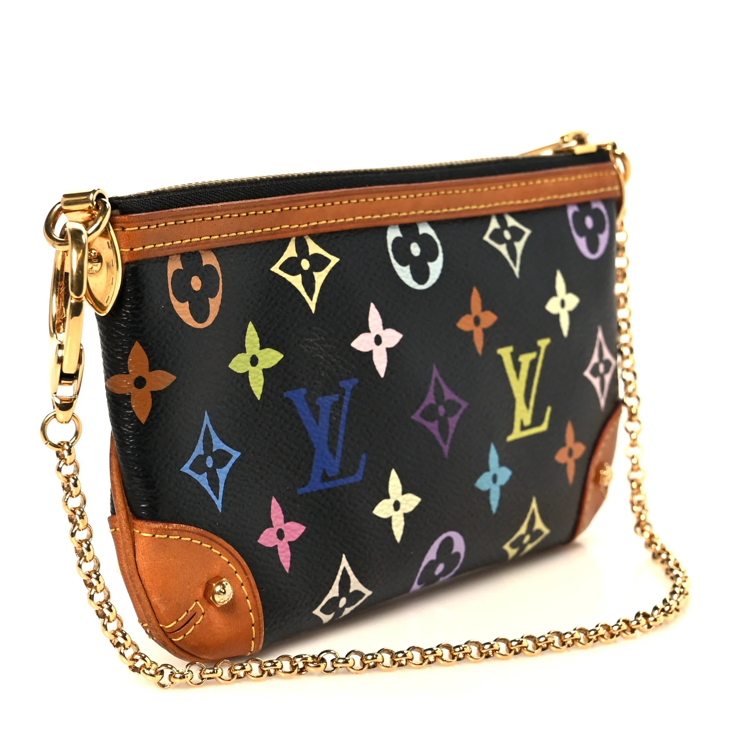 Monogram Multicolor Pochette Milla MM Black - Image 3