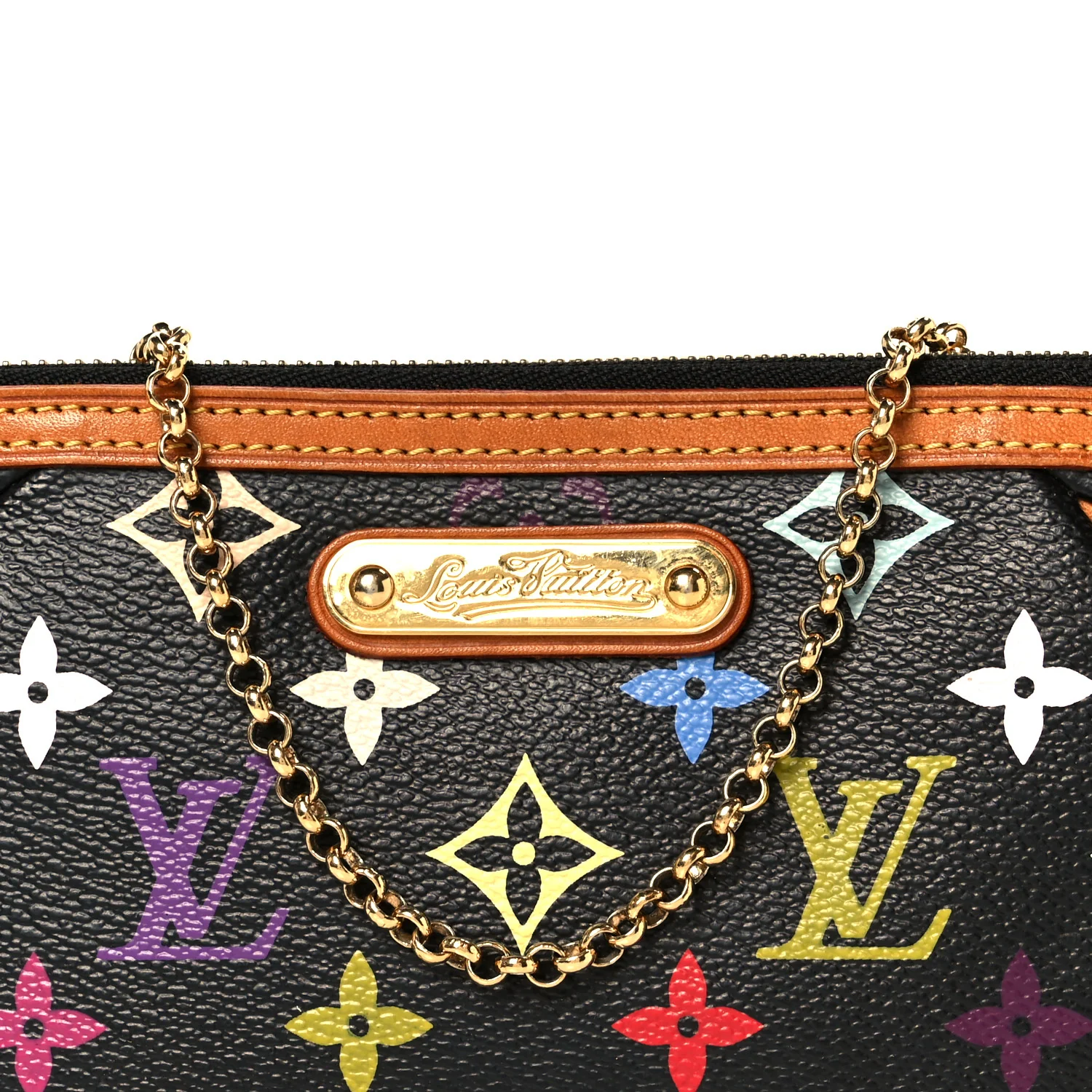 Monogram Multicolor Pochette Milla MM Black - Image 8