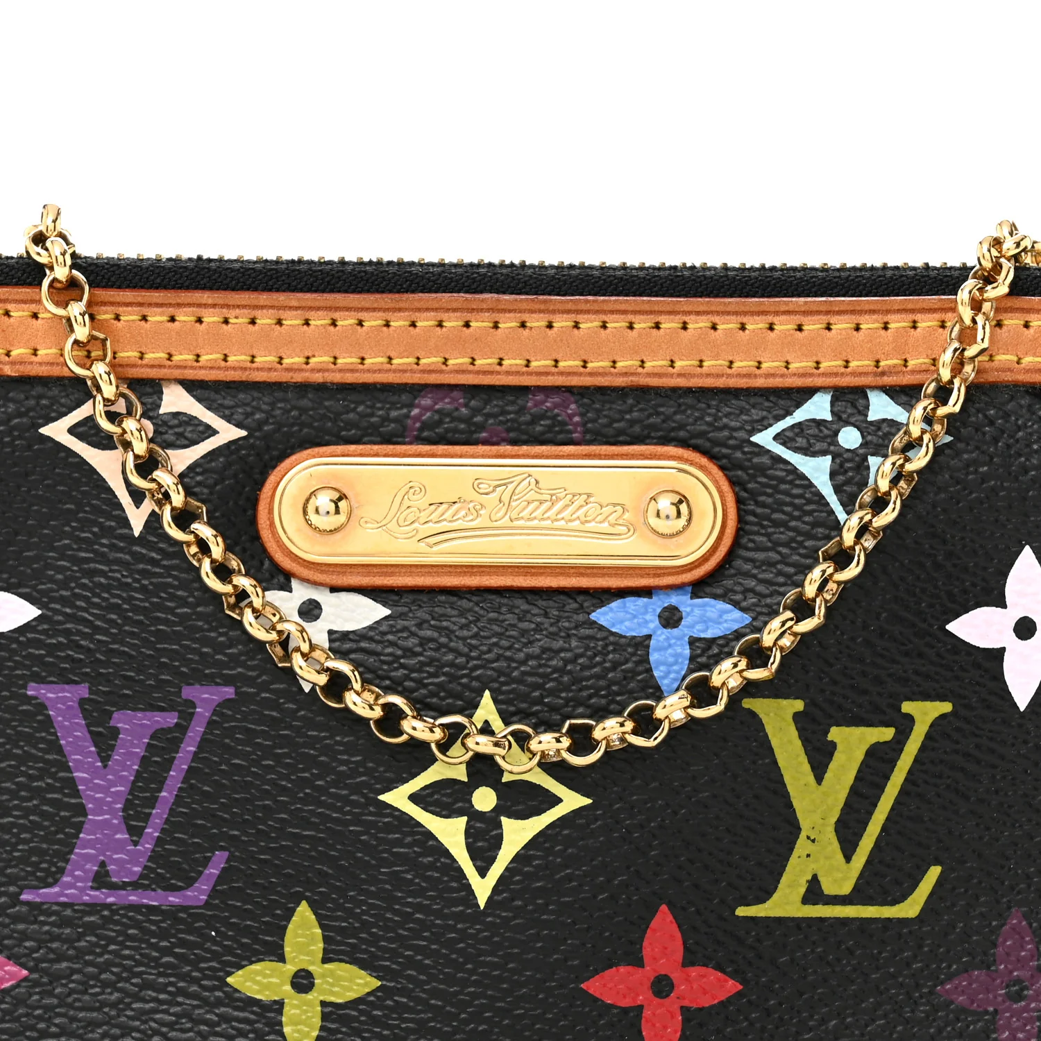 Monogram Multicolor Pochette Milla MM Black - Image 8