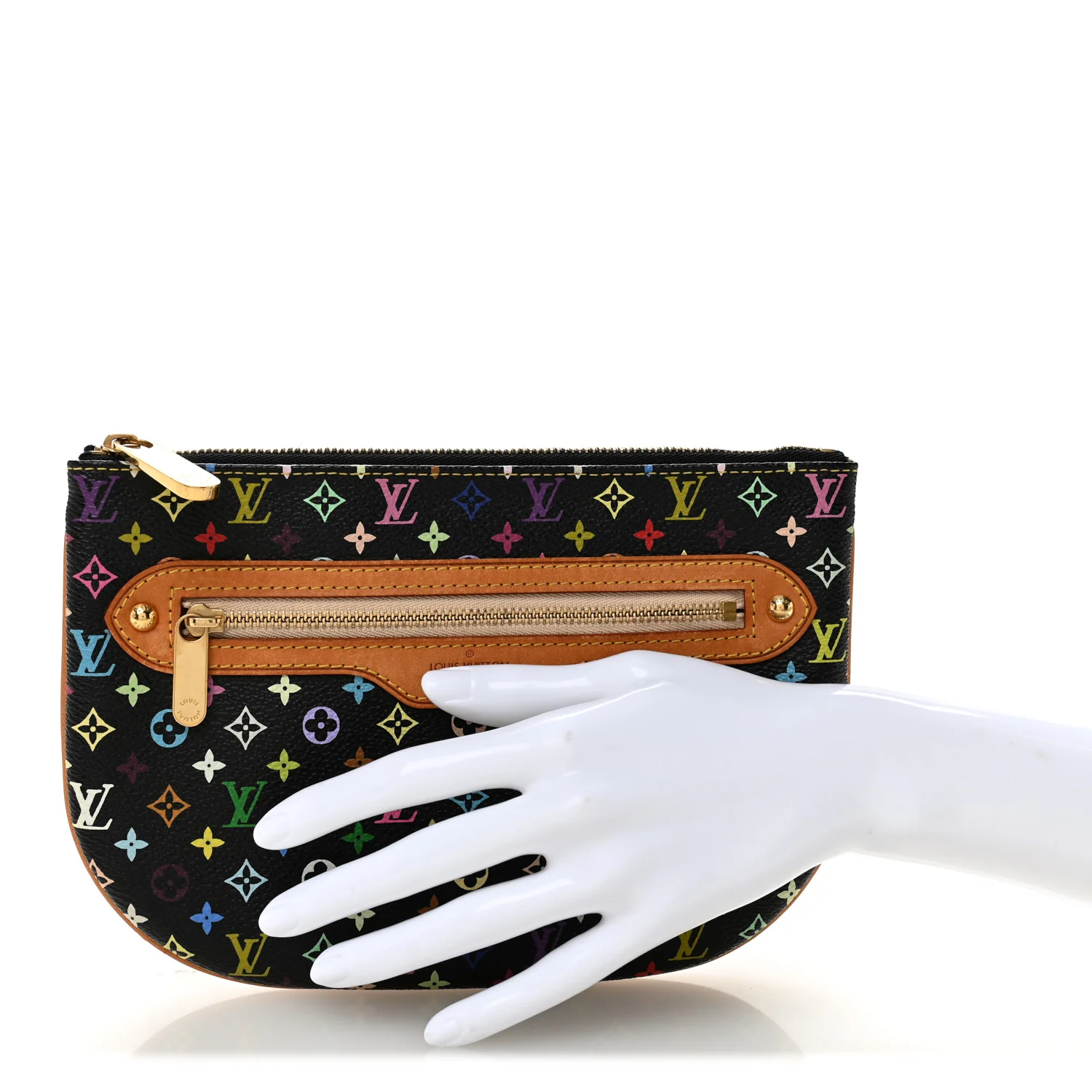 Monogram Multicolor Pochette Plate GM Black - Image 2