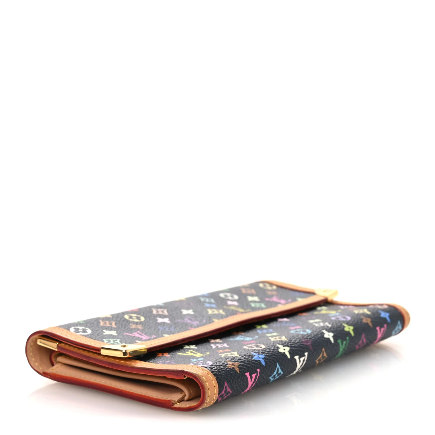 Monogram Multicolor Porte Tresor International Wallet Black - Image 4