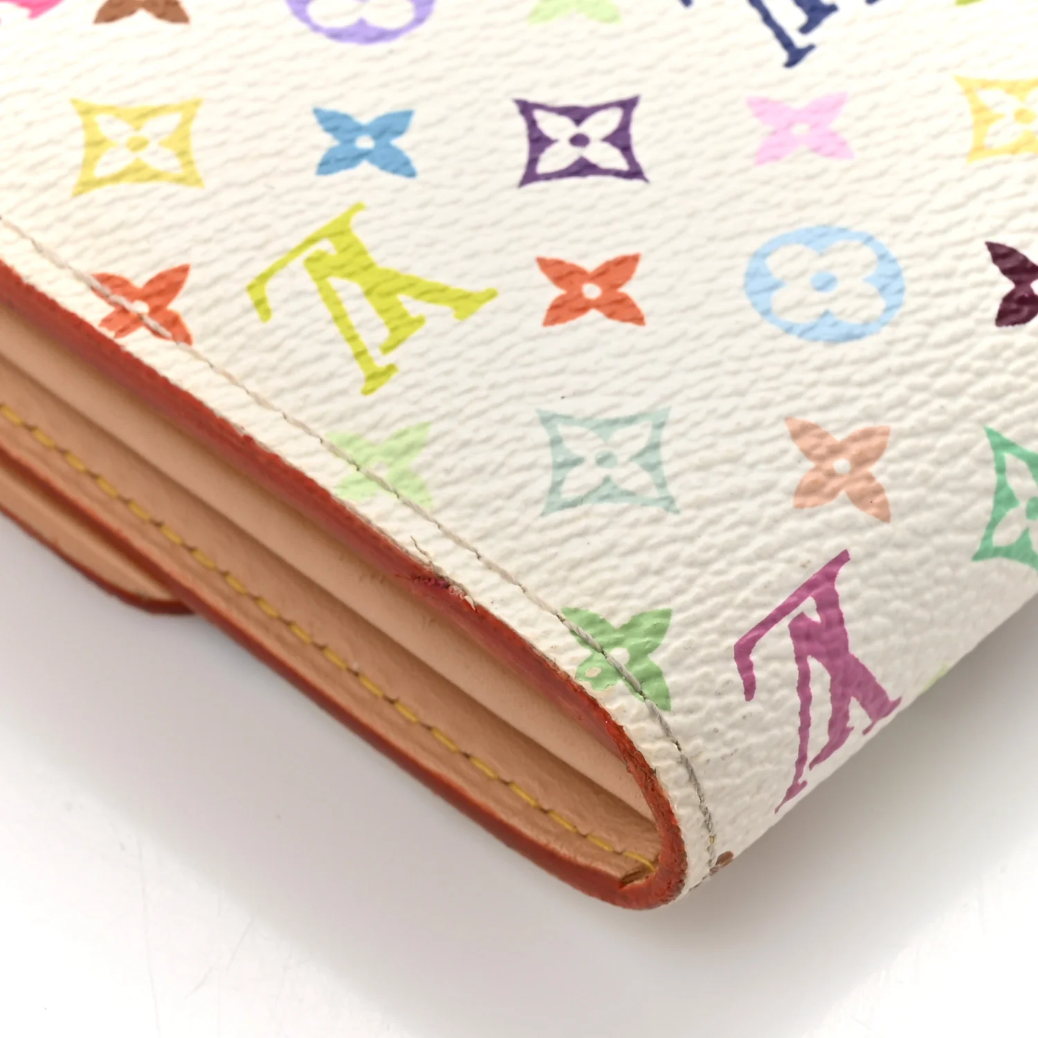 Monogram Multicolor Sarah Wallet White - Image 11