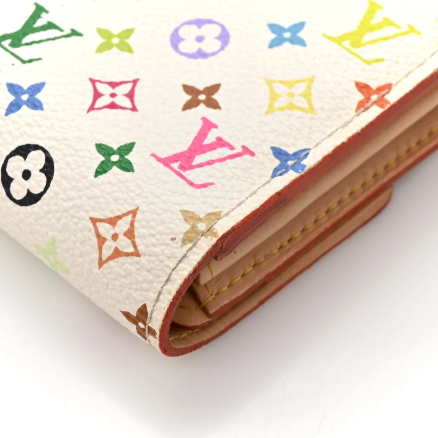Monogram Multicolor Sarah Wallet White - Image 12