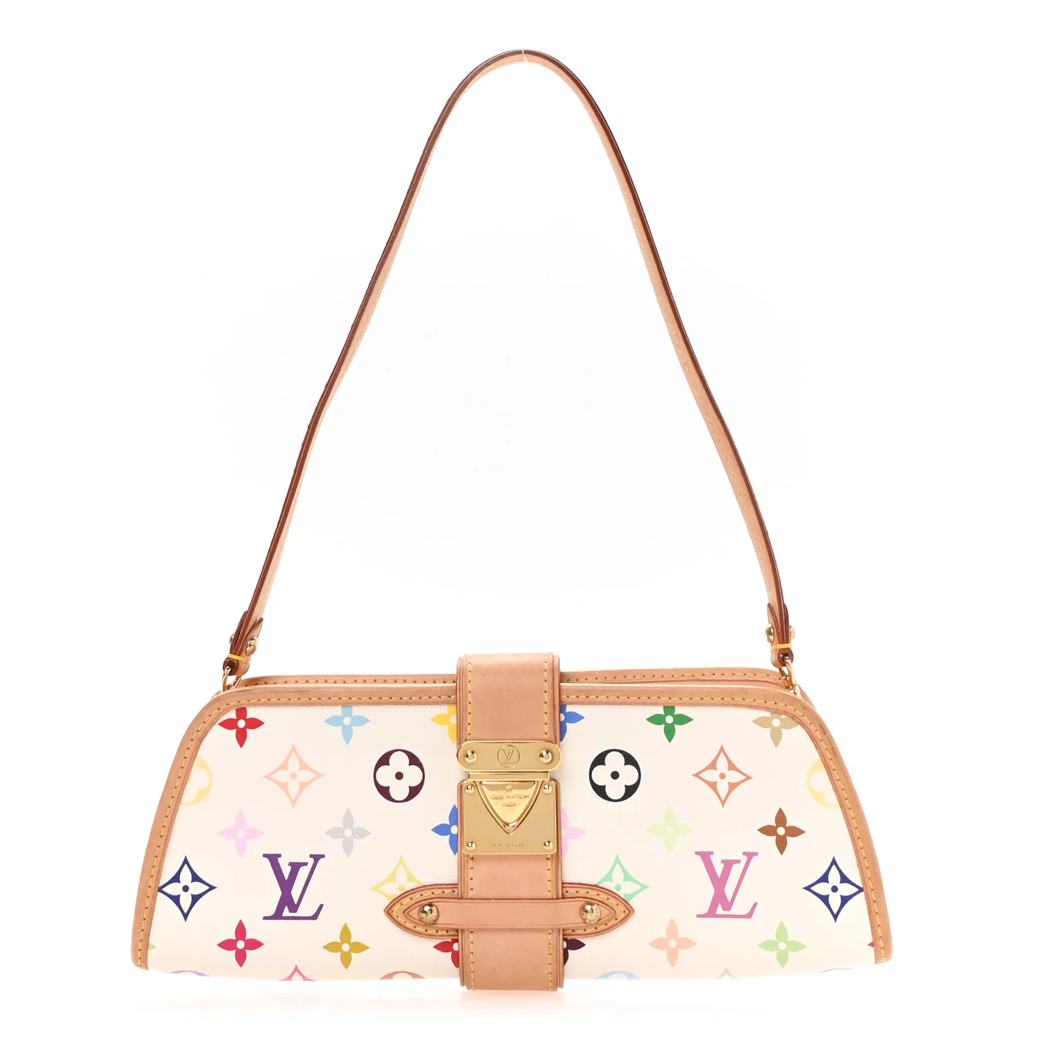 Monogram Multicolor Shirley White