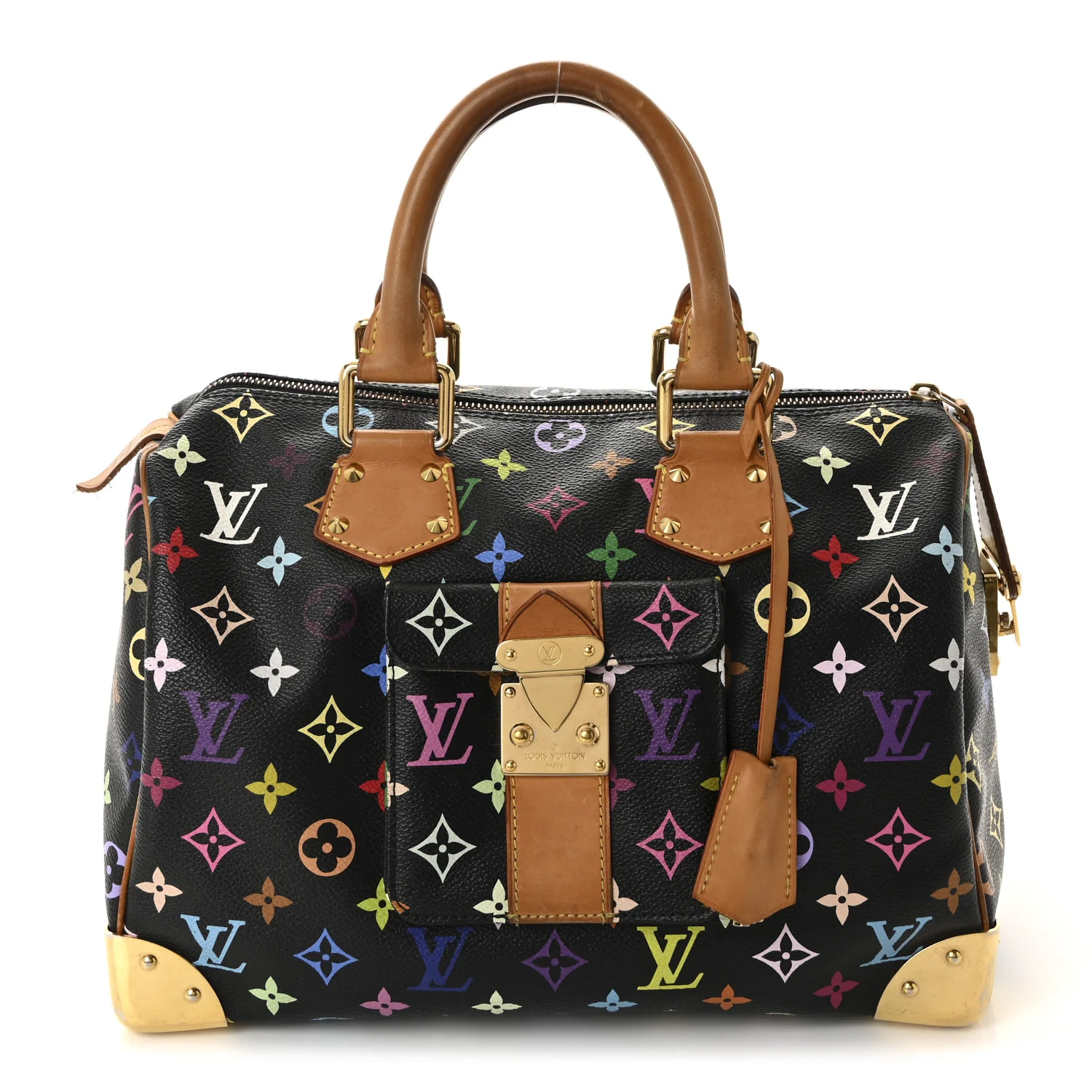 Monogram Multicolor Speedy 30 Black
