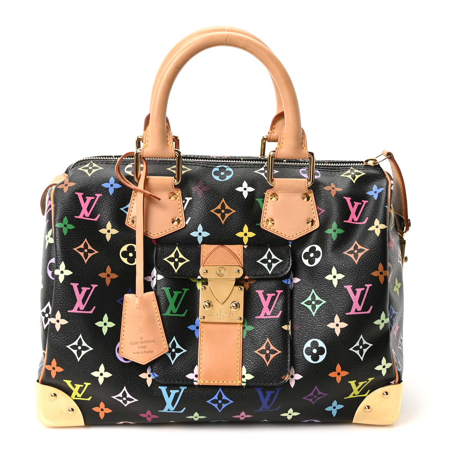 Monogram Multicolor Speedy 30 Black