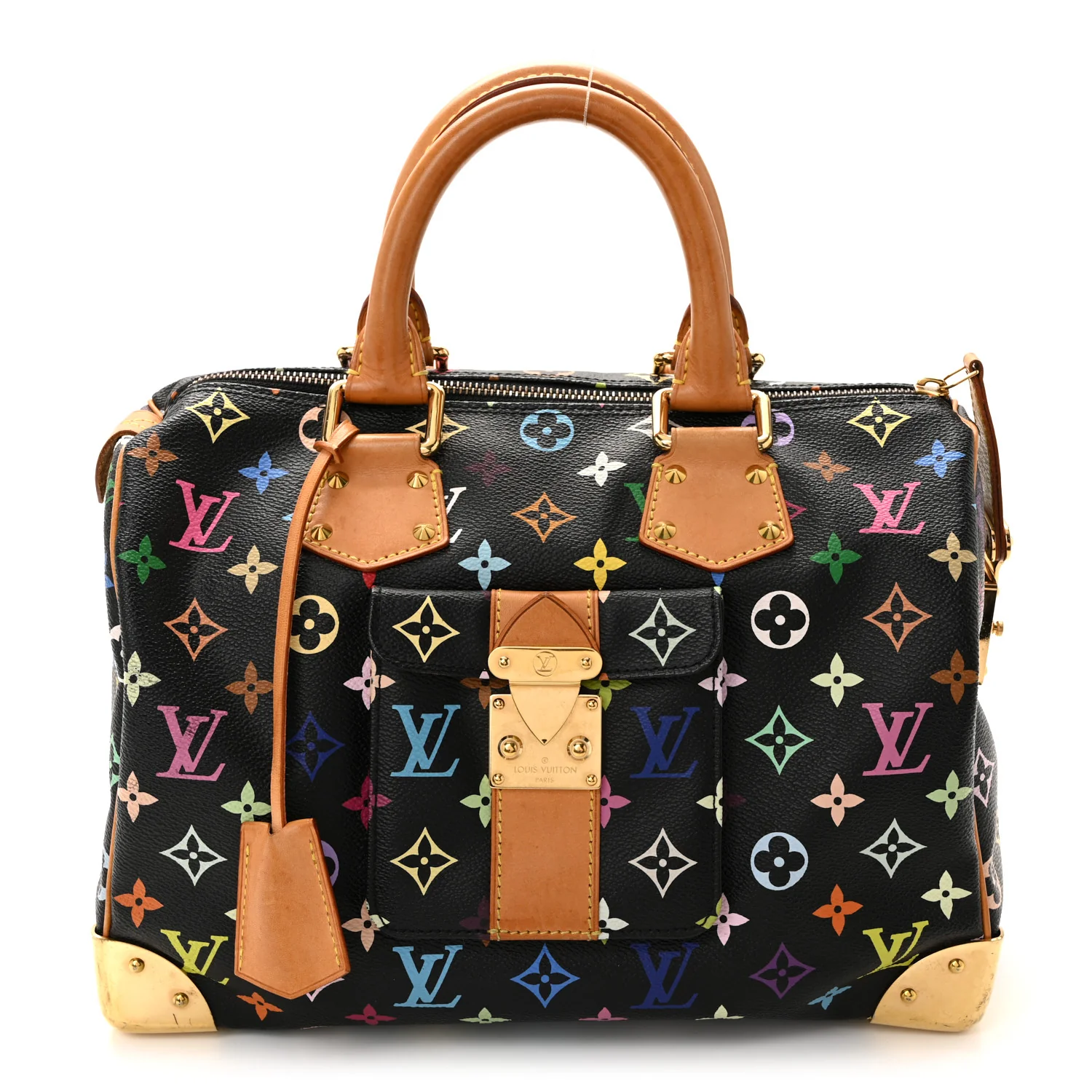 Monogram Multicolor Speedy 30 Black