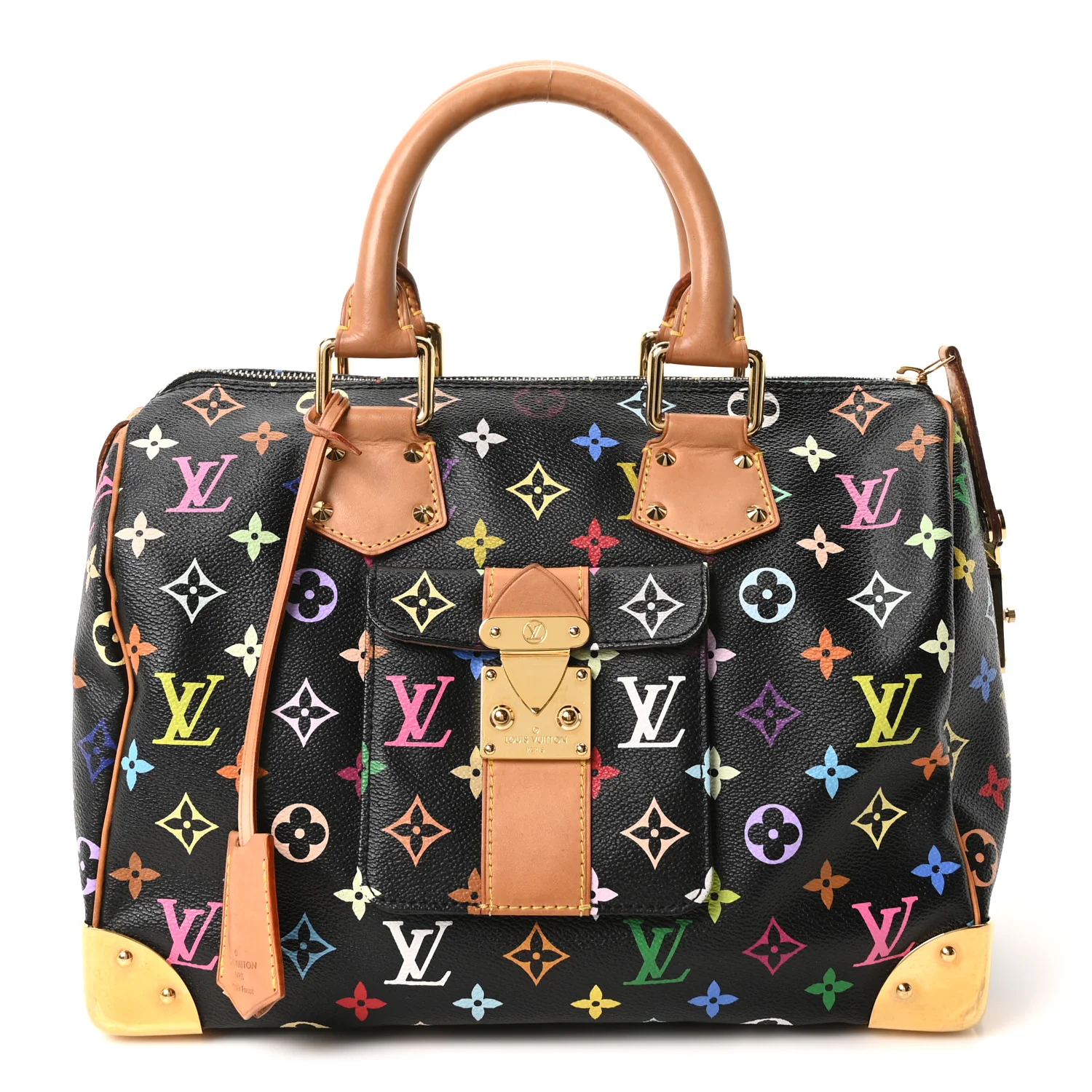 Monogram Multicolor Speedy 30 Black