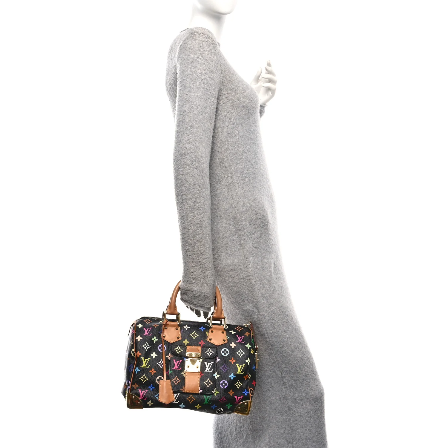 Monogram Multicolor Speedy 30 Black - Image 2