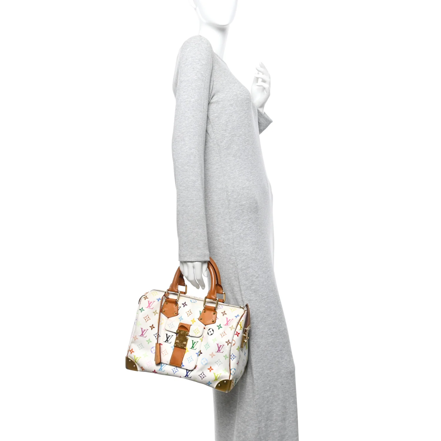 Monogram Multicolor Speedy 30 White - Image 2