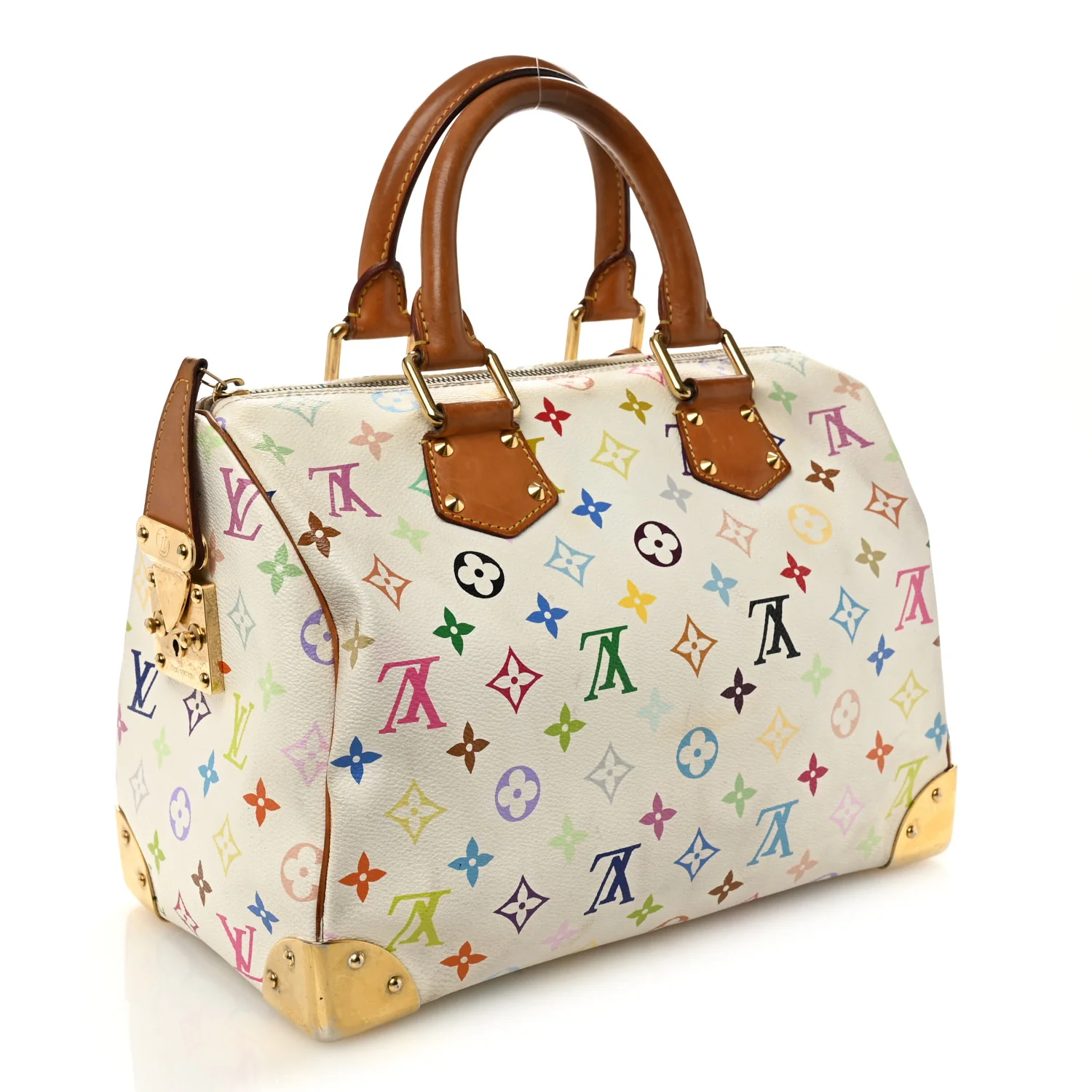 Monogram Multicolor Speedy 30 White - Image 3