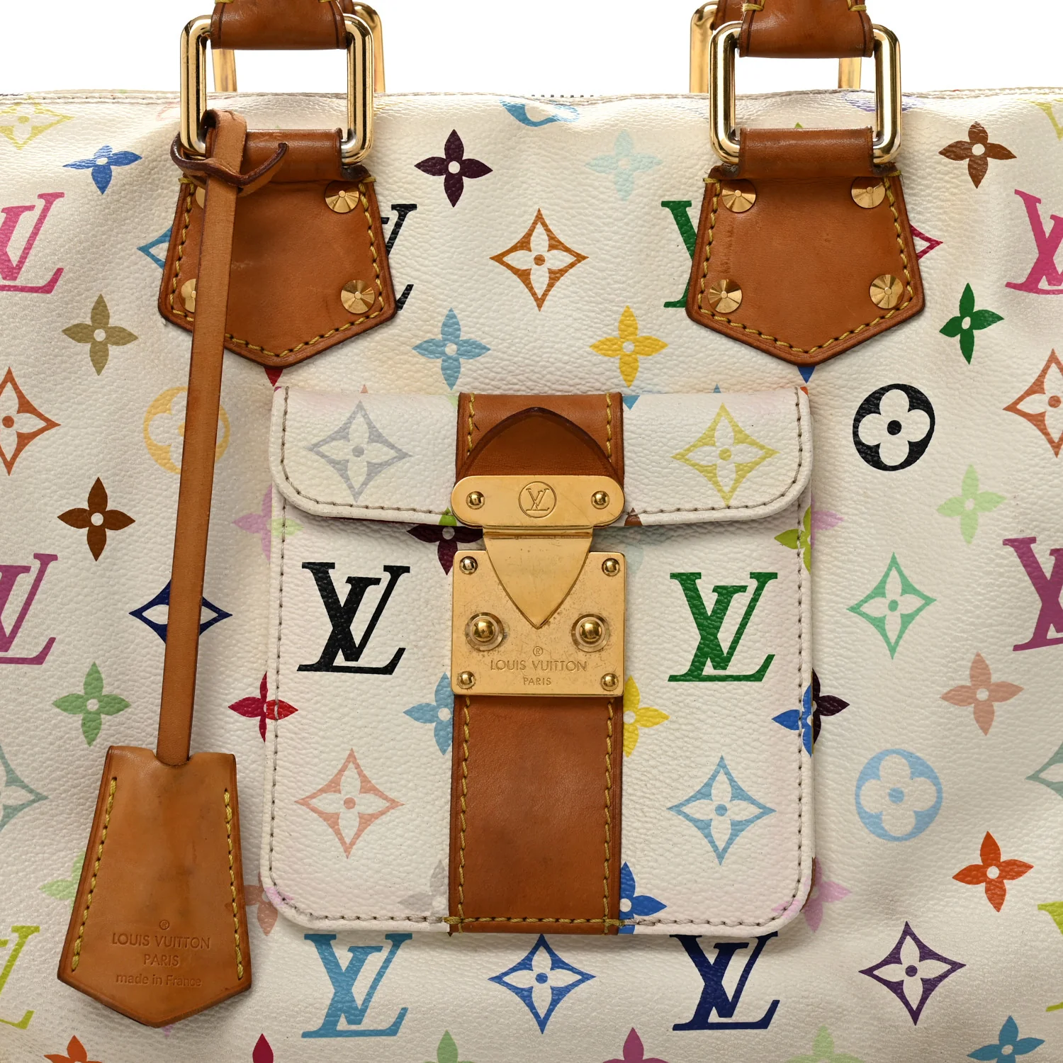 Monogram Multicolor Speedy 30 White - Image 6