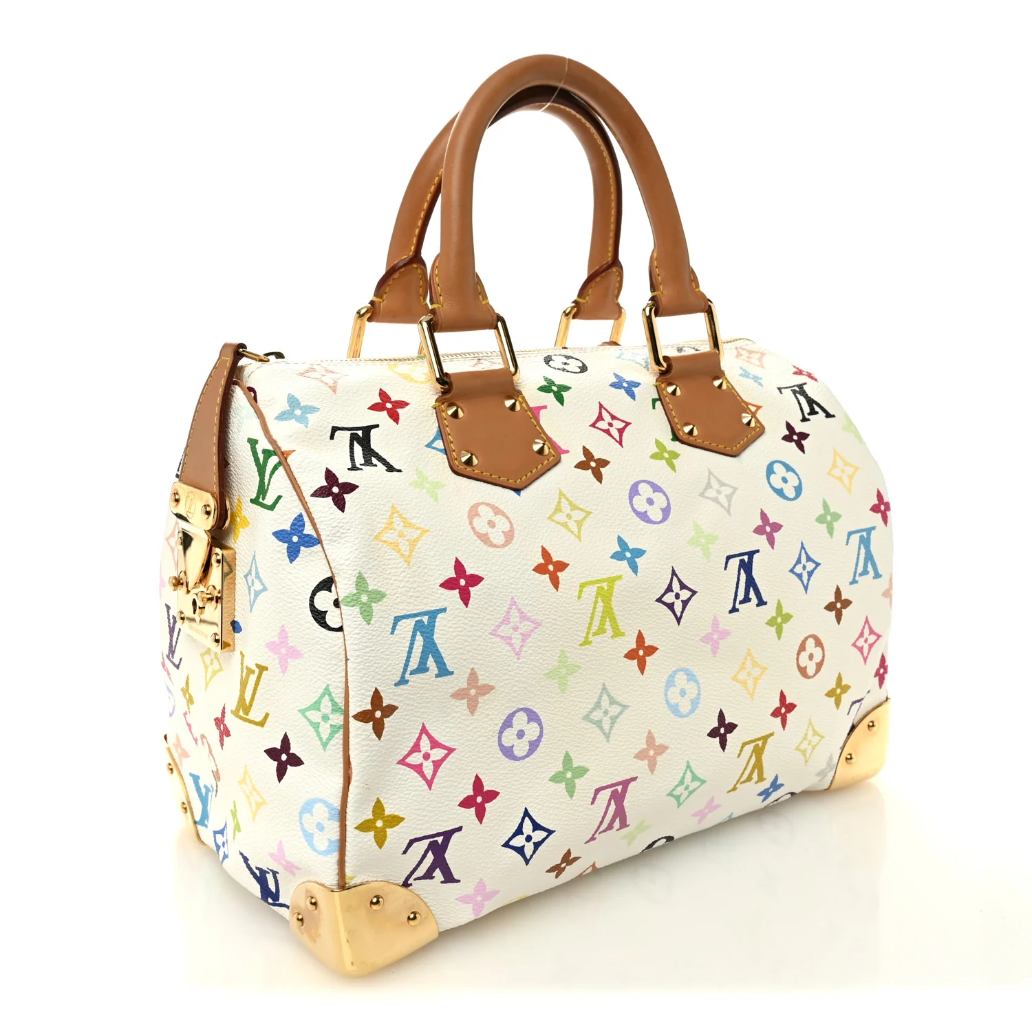 Monogram Multicolor Speedy 30 White - Image 3