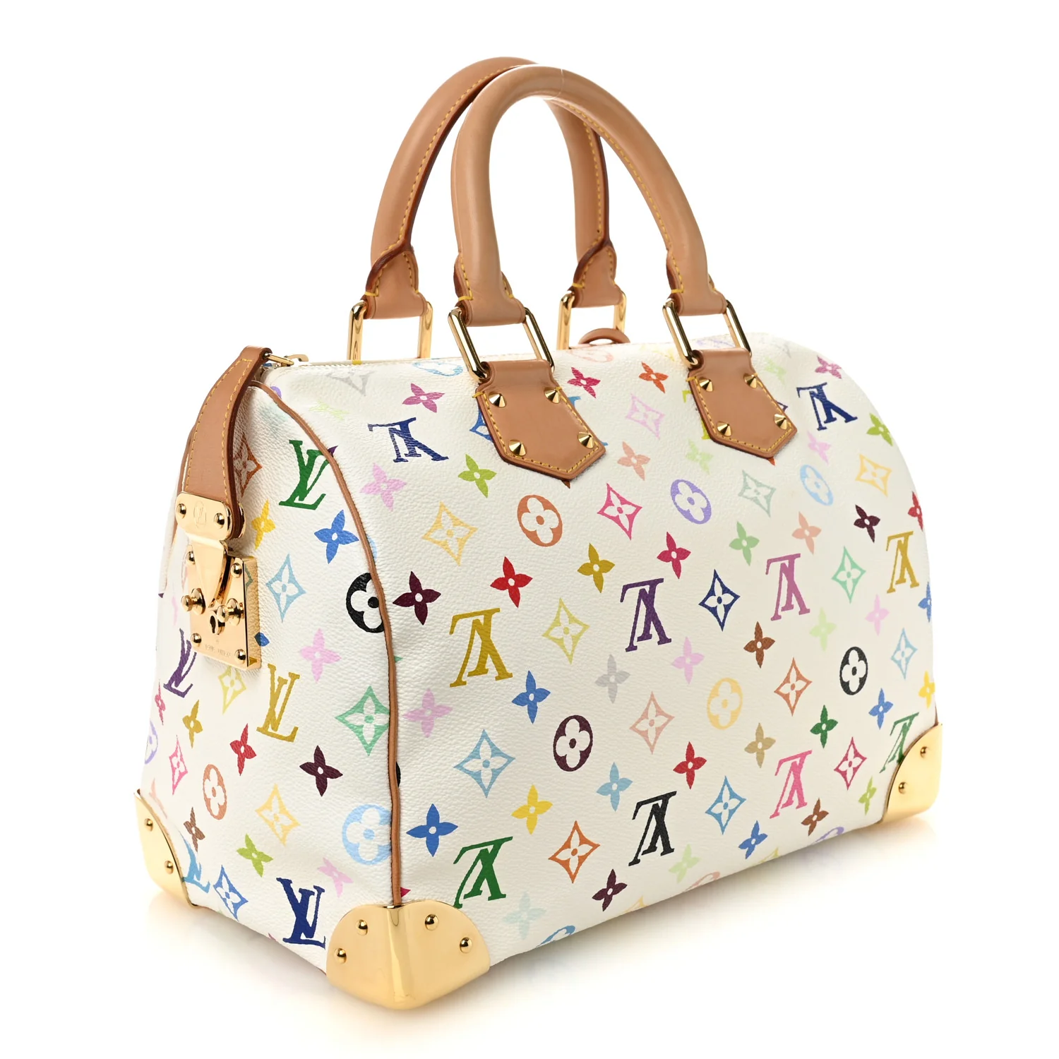 Monogram Multicolor Speedy 30 White - Image 3