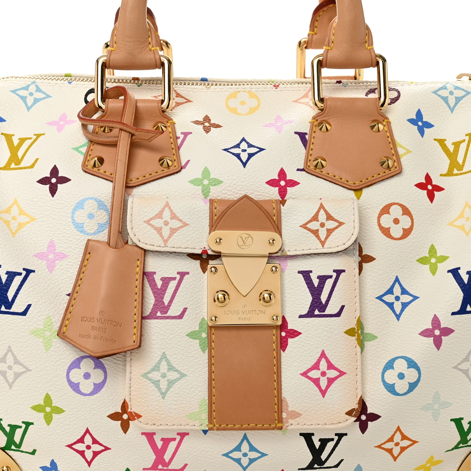Monogram Multicolor Speedy 30 White - Image 7