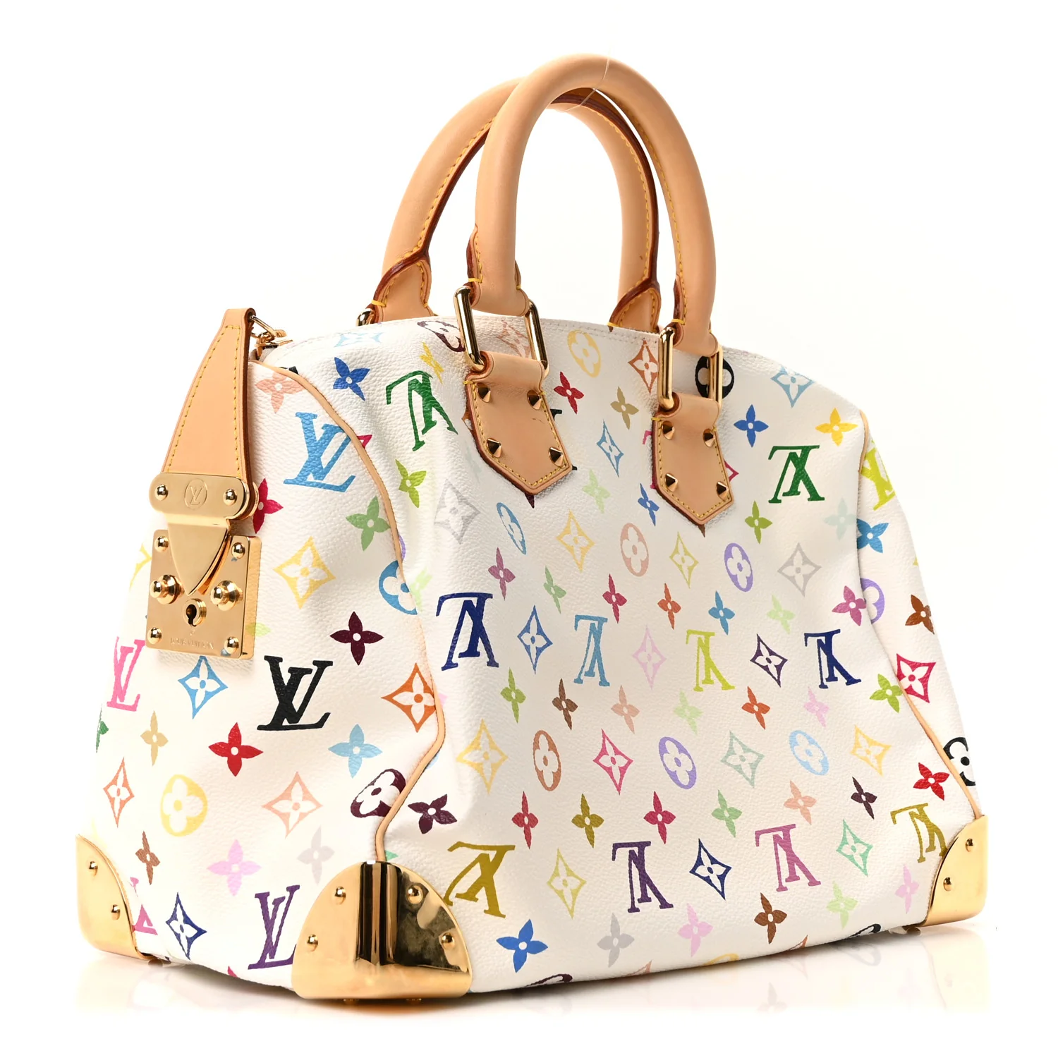 Monogram Multicolor Speedy 30 White - Image 3