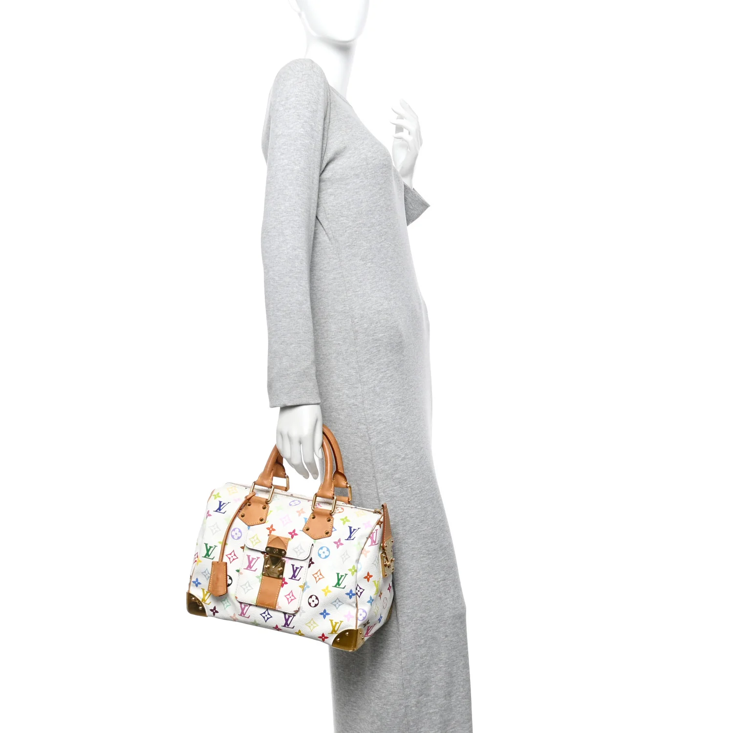Monogram Multicolor Speedy 30 White - Image 2