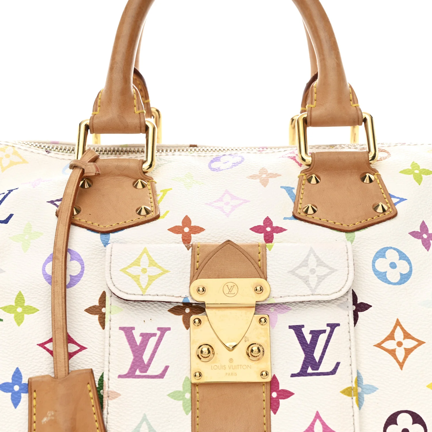 Monogram Multicolor Speedy 30 White - Image 7