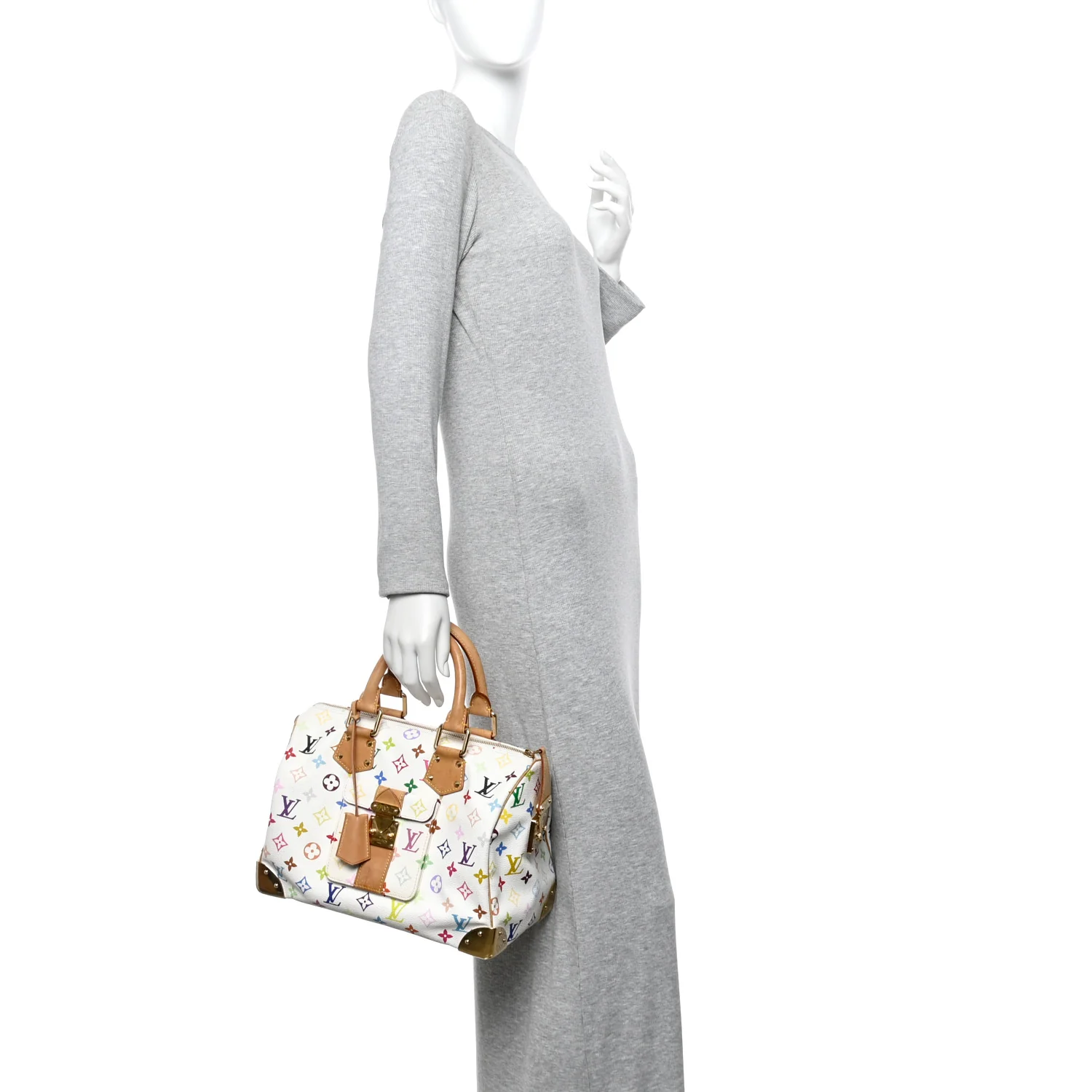 Monogram Multicolor Speedy 30 White - Image 2