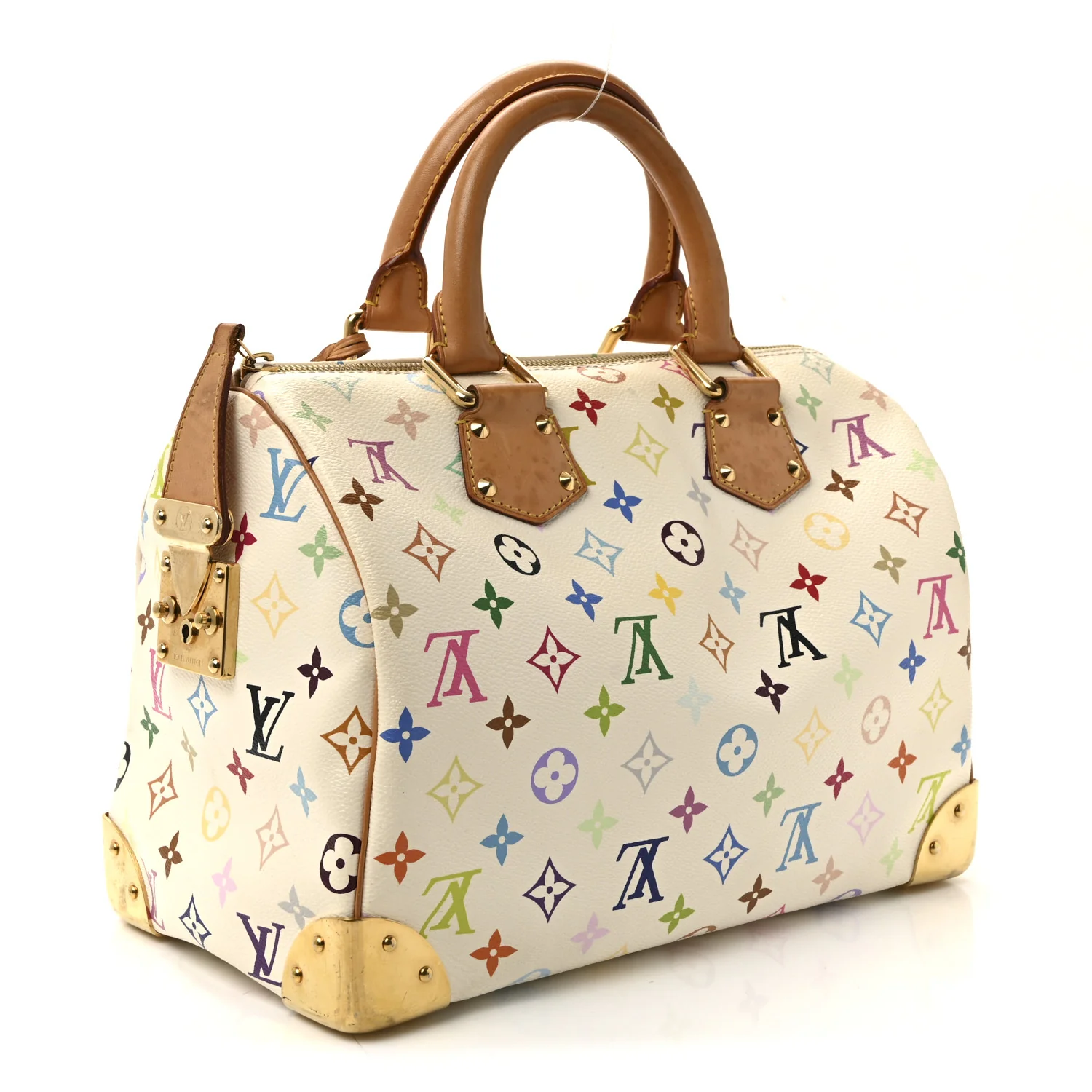 Monogram Multicolor Speedy 30 White - Image 3