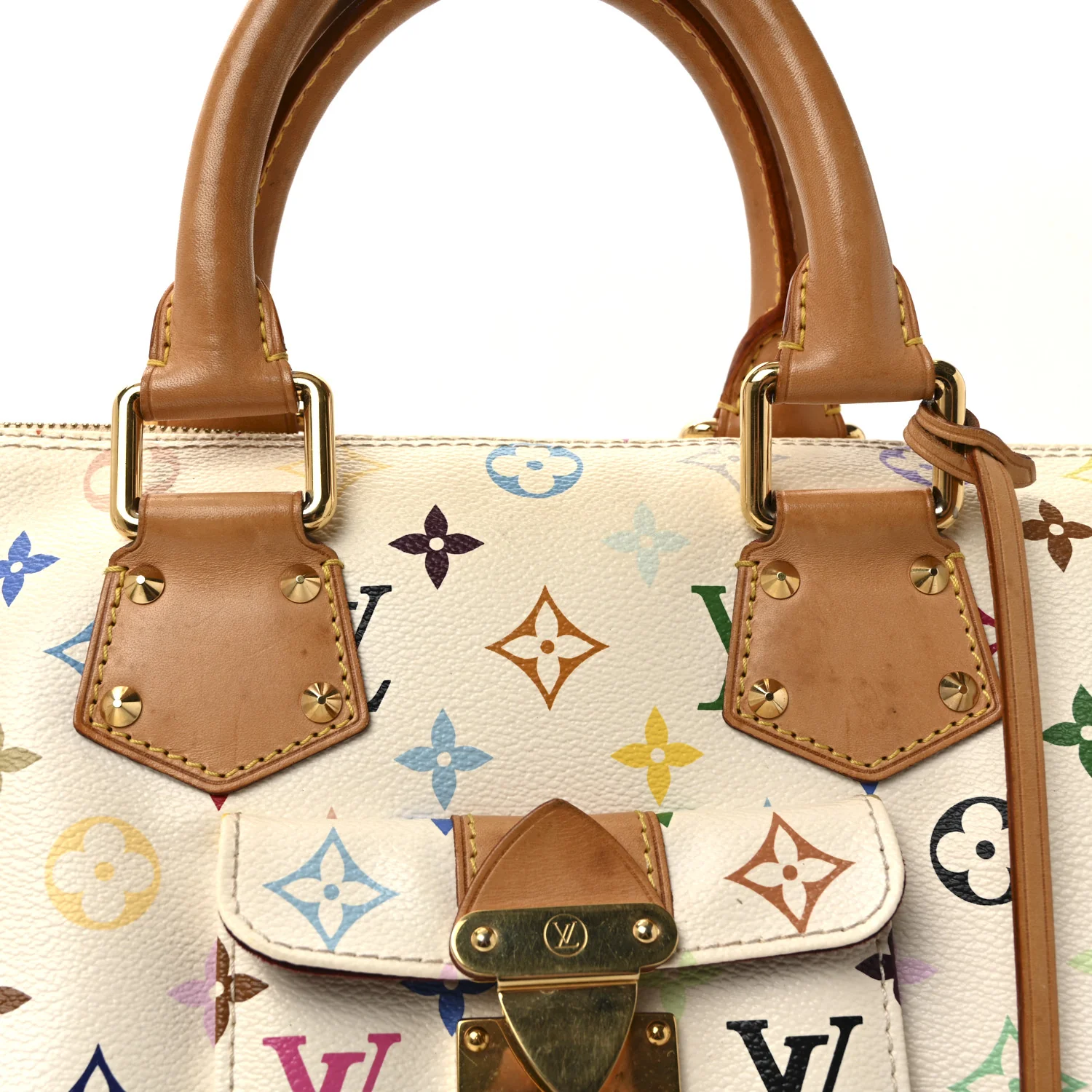 Monogram Multicolor Speedy 30 White - Image 7
