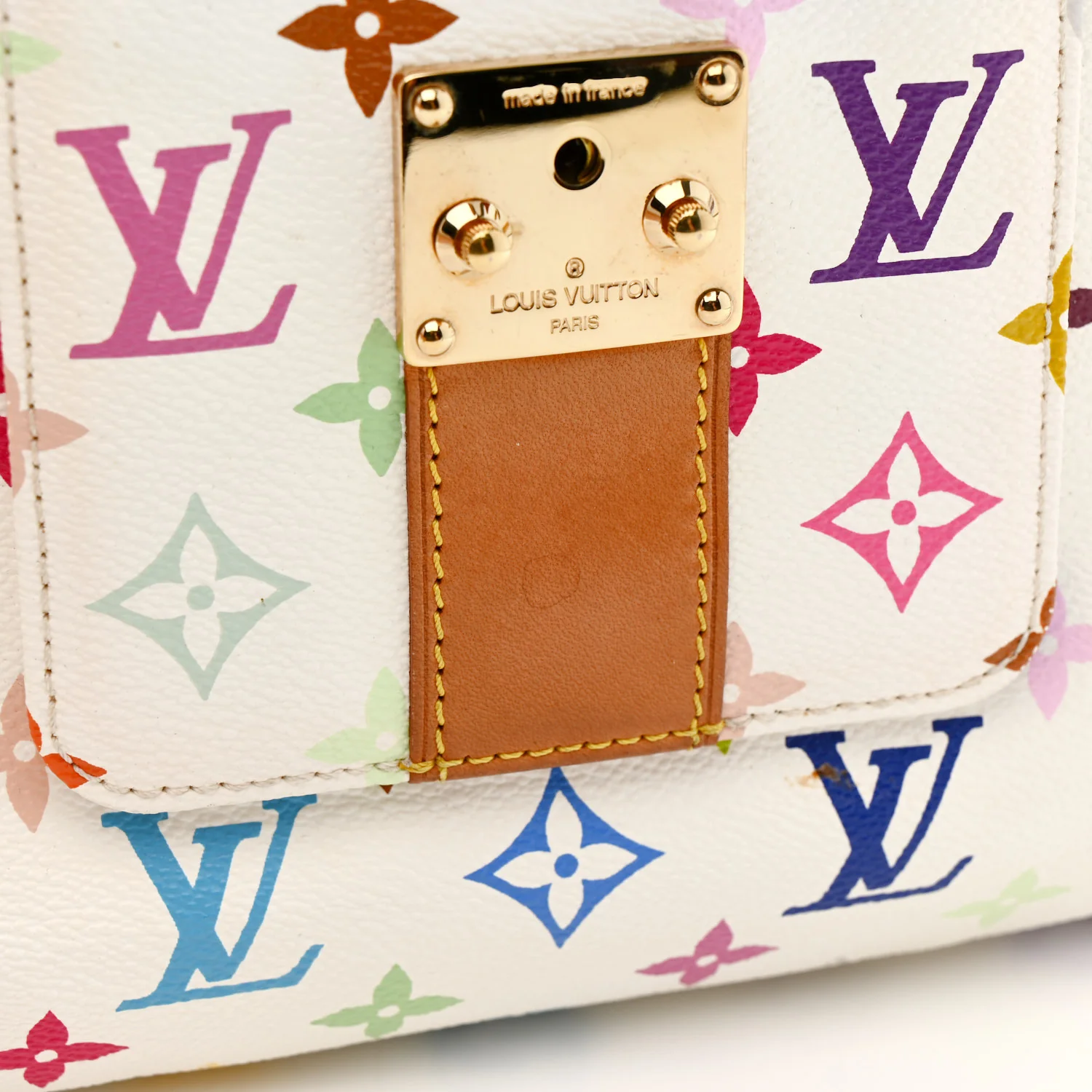 Monogram Multicolor Speedy 30 White - Image 12