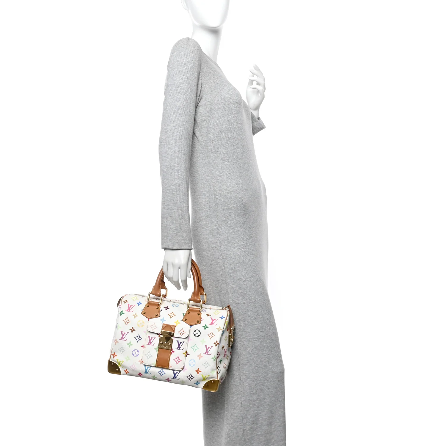 Monogram Multicolor Speedy 30 White - Image 2