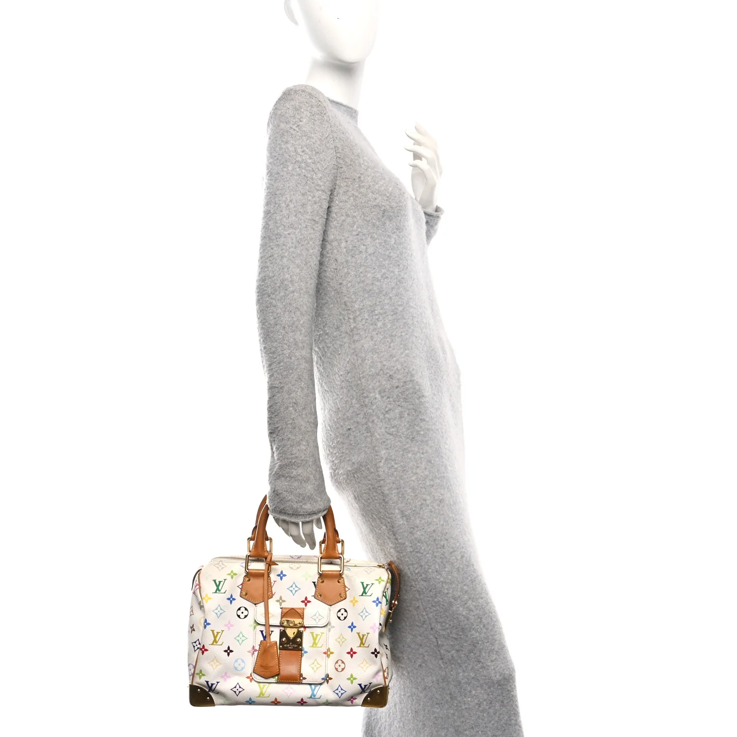 Monogram Multicolor Speedy 30 White - Image 2