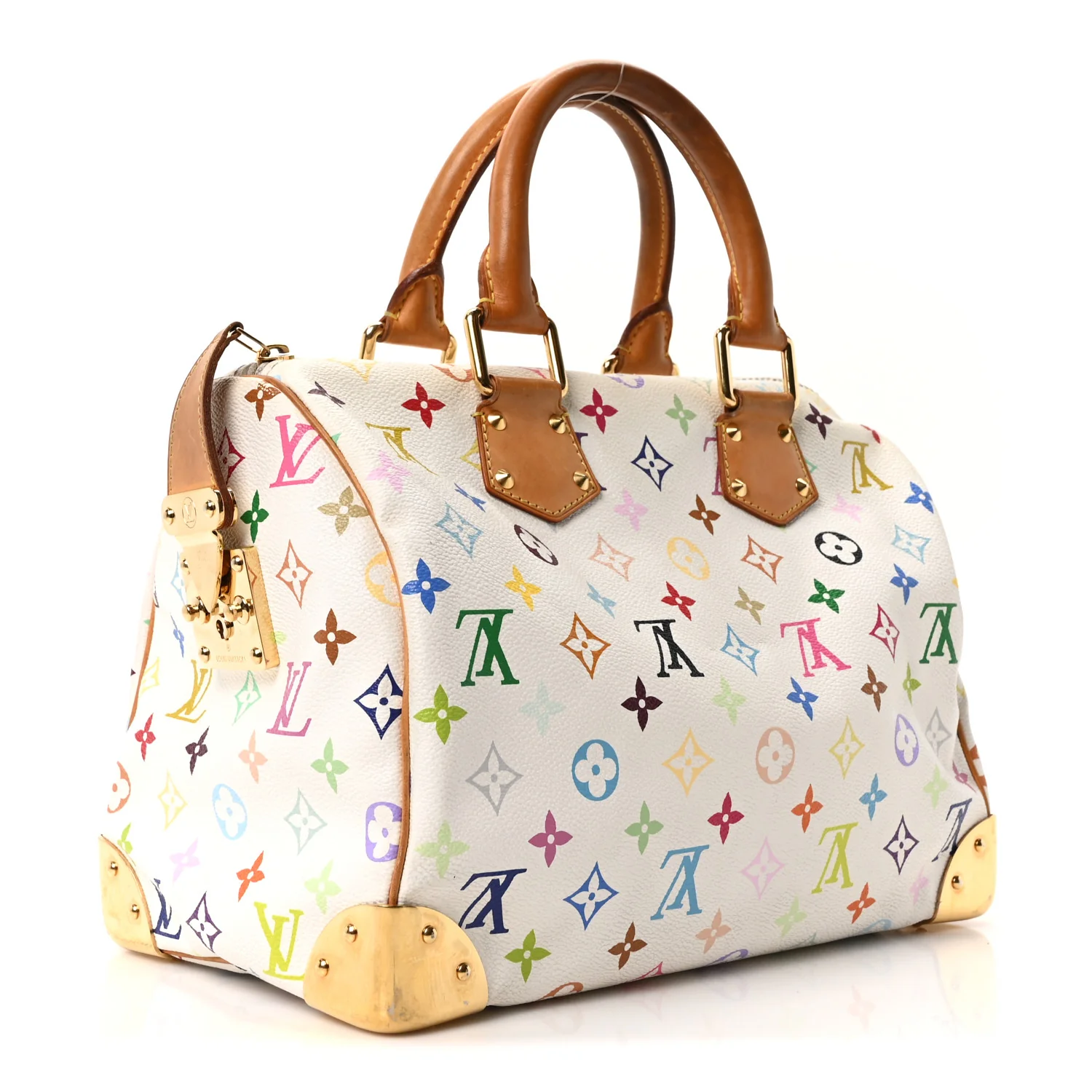 Monogram Multicolor Speedy 30 White - Image 3