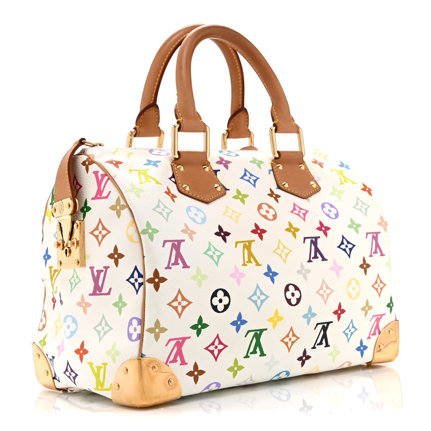 Monogram Multicolor Speedy 30 White - Image 3