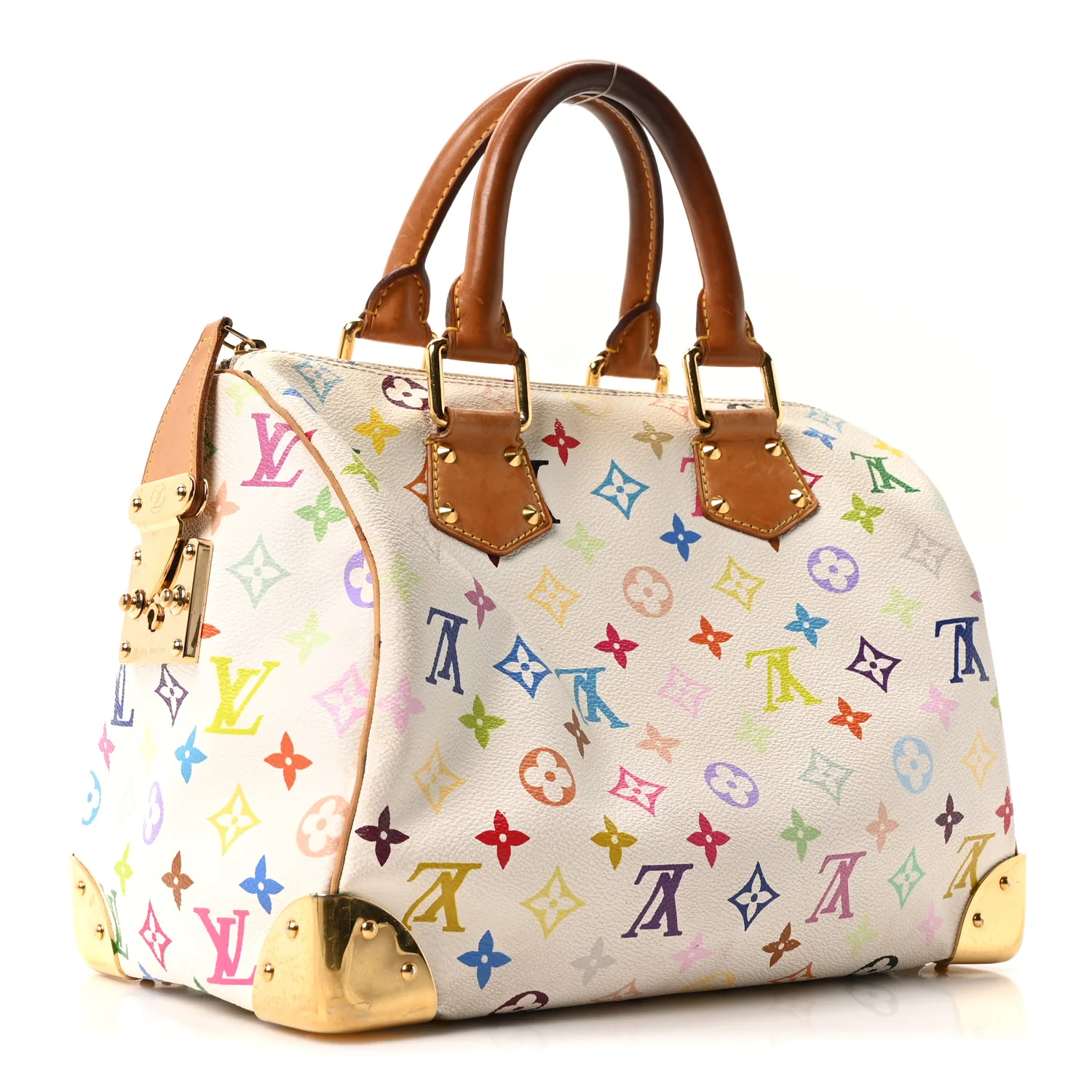 Monogram Multicolor Speedy 30 White - Image 3