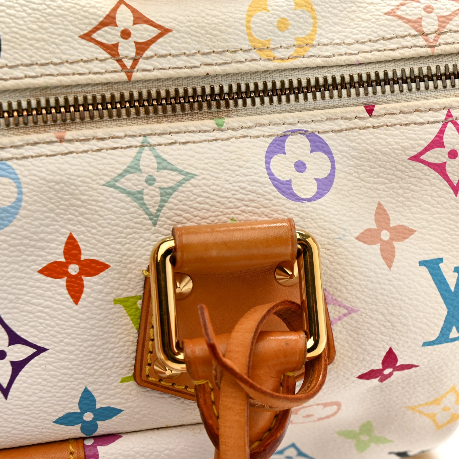 Monogram Multicolor Speedy 30 White - Image 16