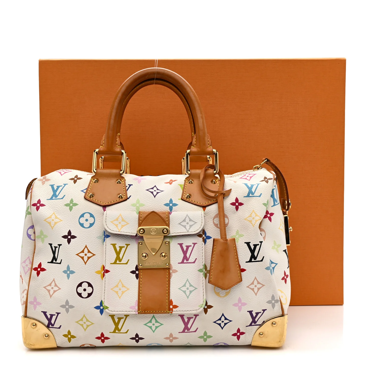 Monogram Multicolor Speedy 30 White - Image 17
