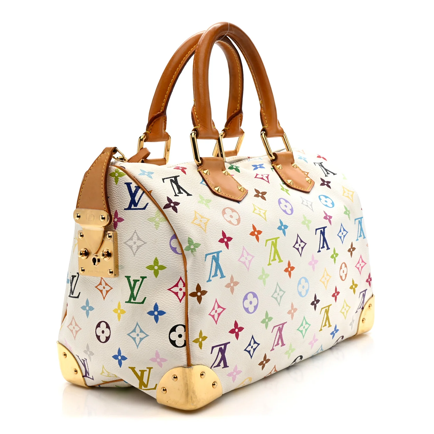 Monogram Multicolor Speedy 30 White - Image 3