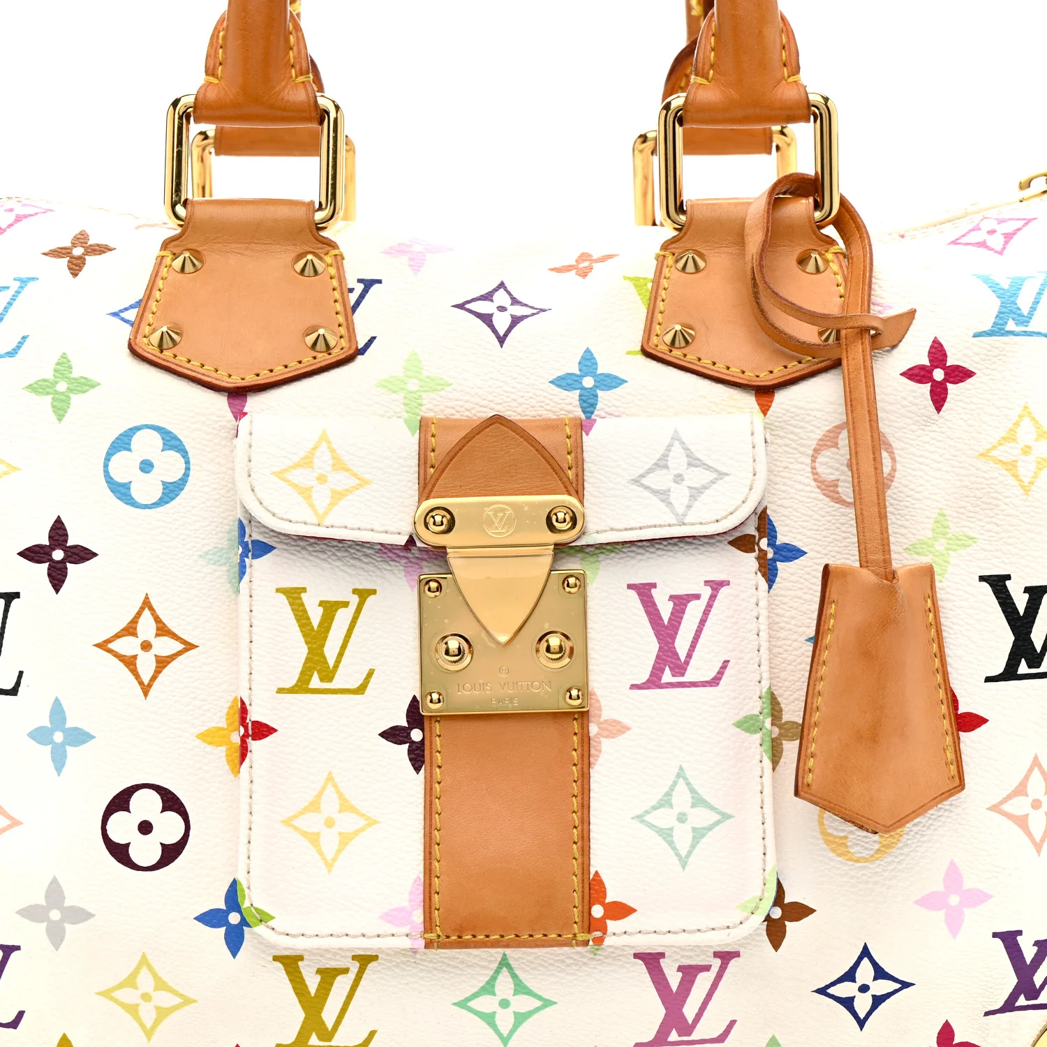 Monogram Multicolor Speedy 30 White - Image 8