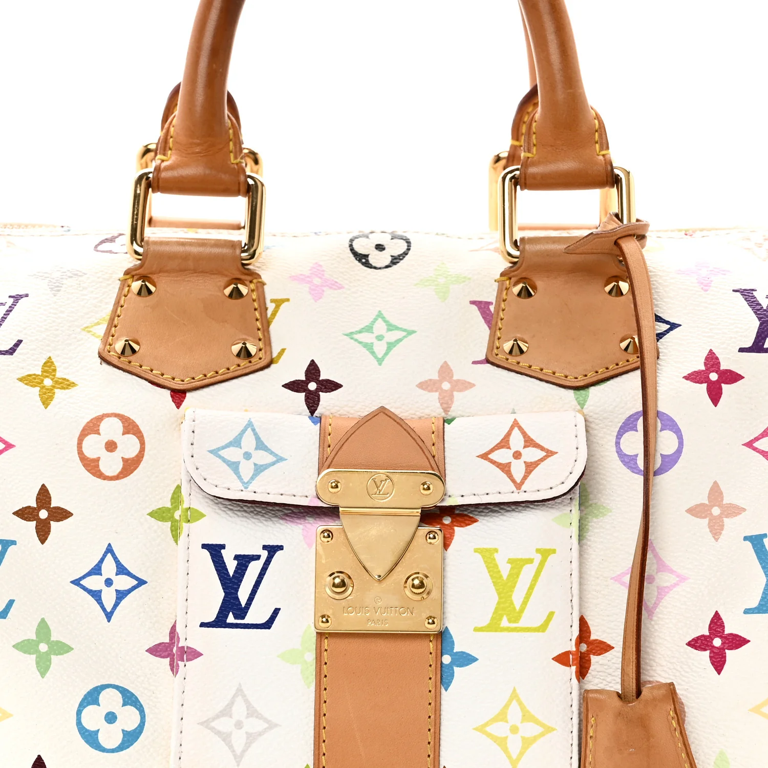 Monogram Multicolor Speedy 30 White - Image 7