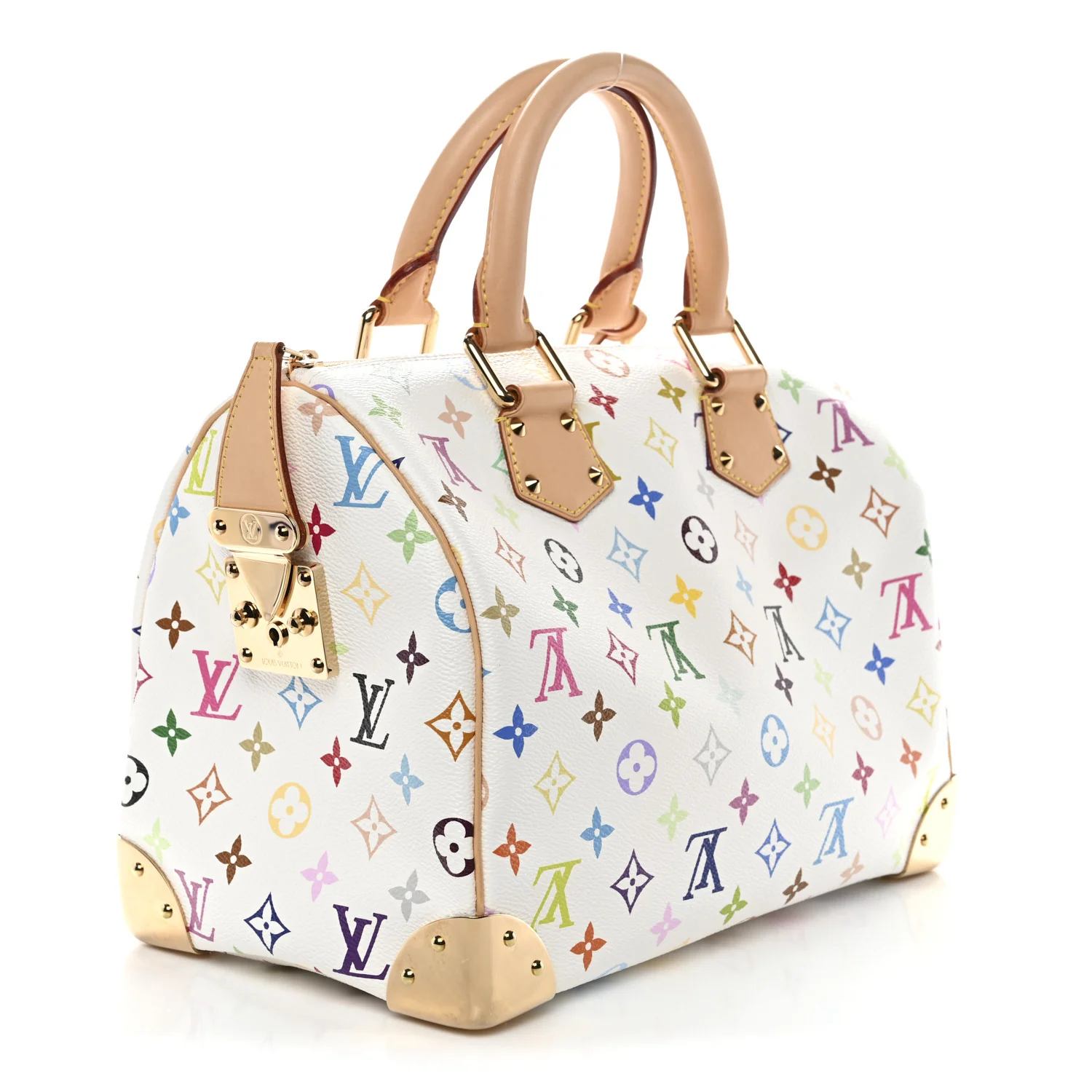 Monogram Multicolor Speedy 30 White - Image 3