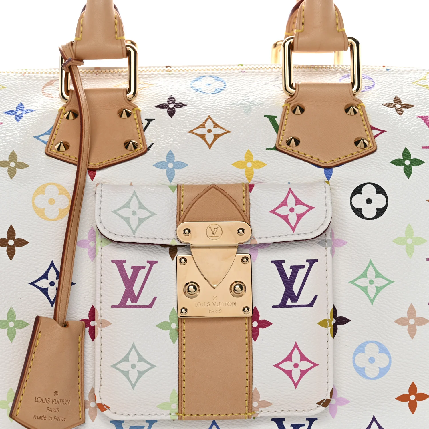 Monogram Multicolor Speedy 30 White - Image 7