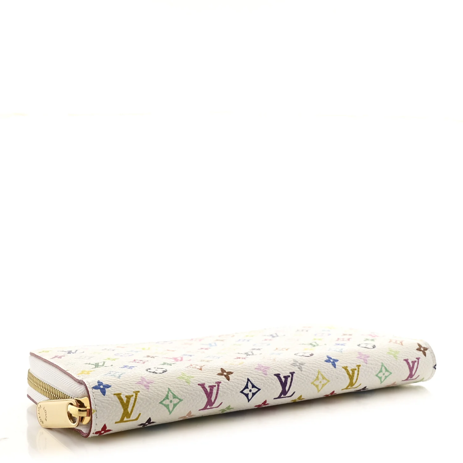 Monogram Multicolor Zippy Wallet White Litchi - Image 4